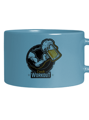 Czech workout macaron bögre Blue Macaron