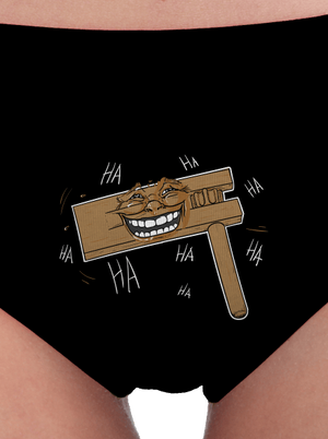 Racsnis női bugyik Black