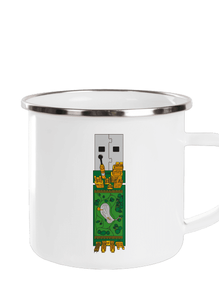 USB city pléhbögre White