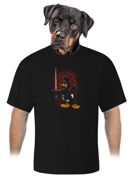 Kylo Duck unisex túlméretezett póló Black