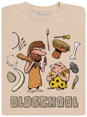 Oldschool férfi póló Sand