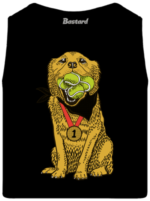 Arany retriever férfi trikó Black