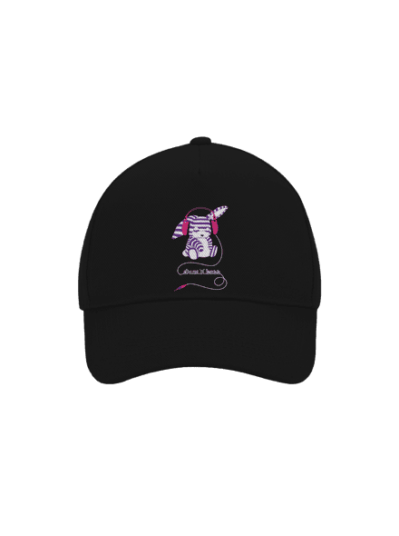 Drum and bass baseballsapka Black