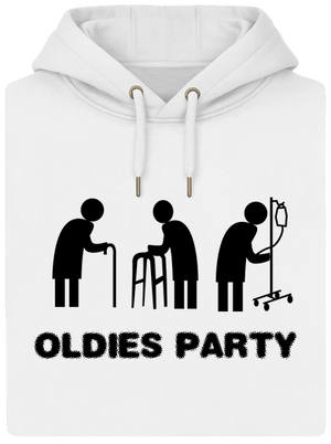Oldies party unisex prémium pulóver Snowwhite