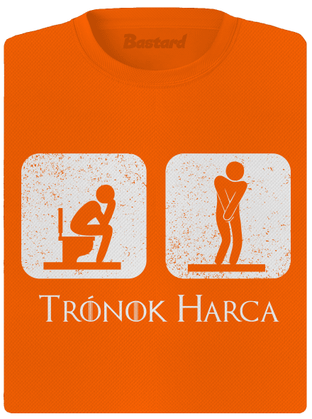 Trónok Harca női sportpóló Neon Orange
