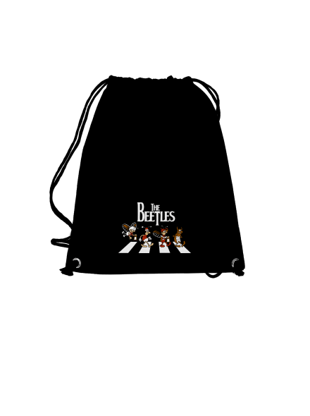 Beatles hátizsák Black
