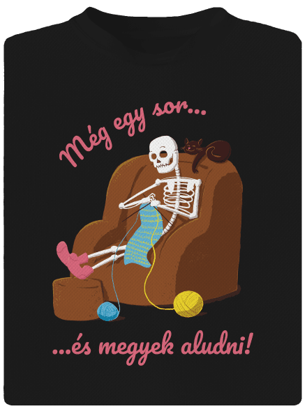 Még egy sor gyerek sport póló Black