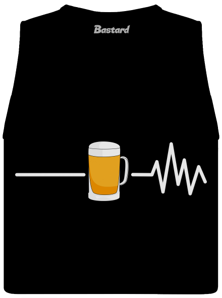 Beer help női bővített trikó Black