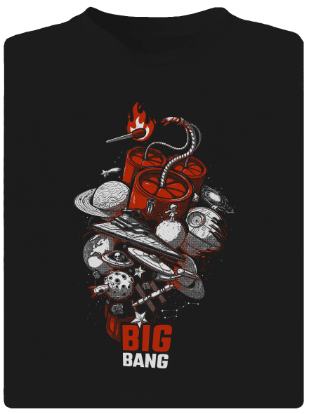 Big bang gyerek sport póló Black