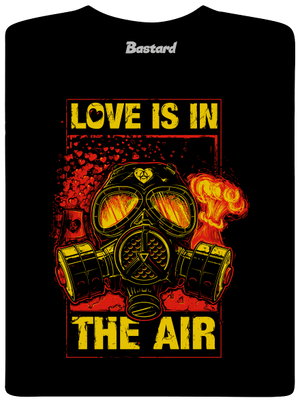 Love is in the air férfi hosszú ujjú póló Black