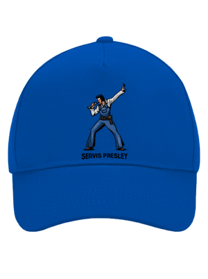 Servis Presley baseballsapka Bright Royal