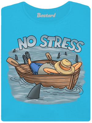 No stress női póló Blue Atol