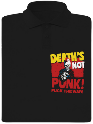 Death's not punk férfi pólóingek Black