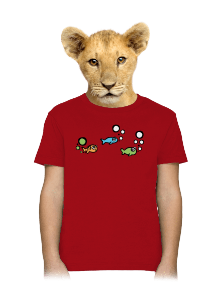 Baleset gyerek póló Red