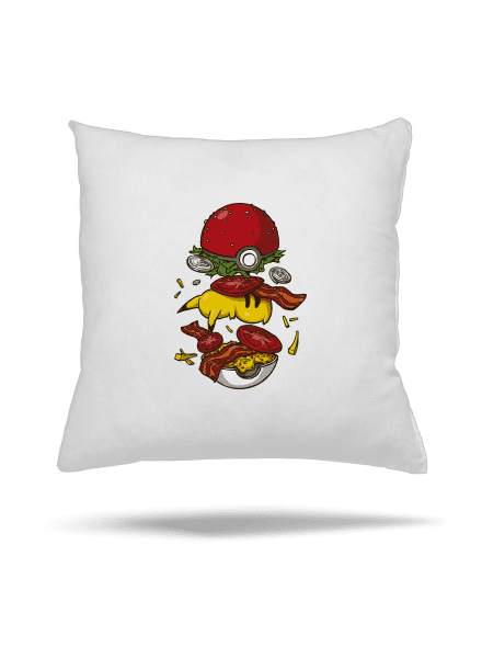 Pokémon burger párna White