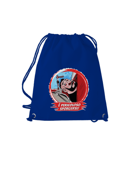 É pericoloso sporgersi hátizsák Royal Blue Mal