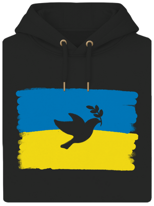  unisex prémium pulóver Dark Black