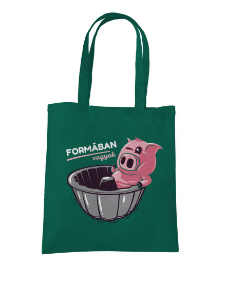 Formában táska Bottle Green