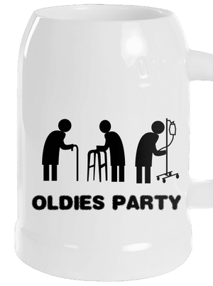 Oldies party söröskorsó White
