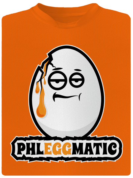 Phleggmatic gyerek sport póló Neon Orange
