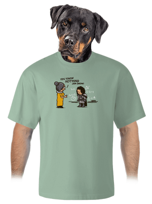 unisex túlméretezett póló