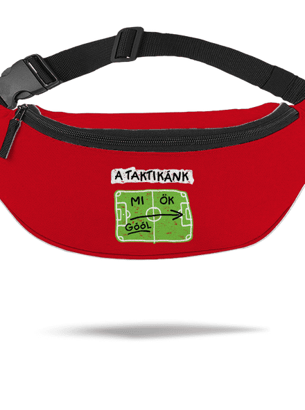 A futballtaktikánk övtáska Red