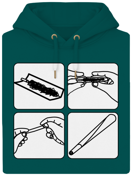 Joint unisex prémium pulóver Emerald Green