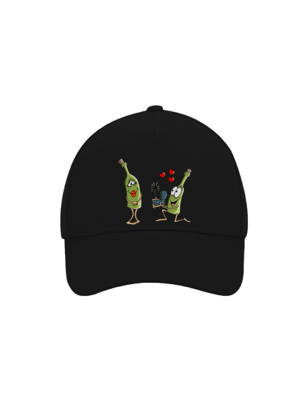 A bor szeretete baseballsapka Black