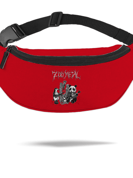 ZOO metal övtáska Red