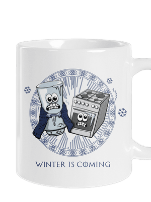 Winter is coming hagyományos bögre White
