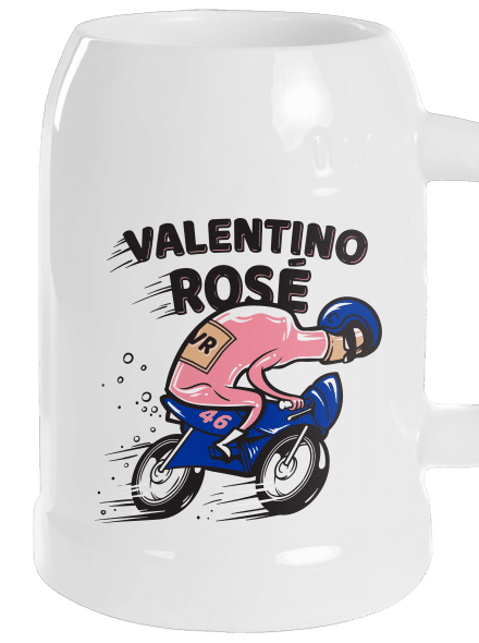 Valentino Rosé söröskorsó White