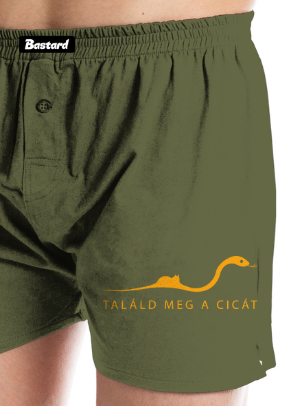 Találd meg a cicát férfi alsó nadrág Khaki