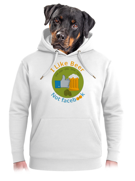 I like beer unisex prémium pulóver Snowwhite