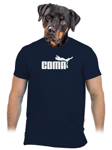 Coma férfi póló Navy