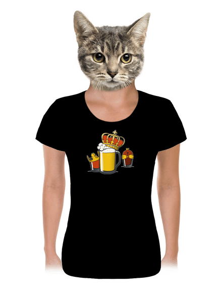 Három Királyok női póló Black