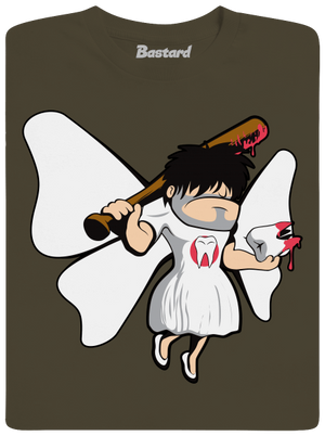 Fogtündér férfi hosszú ujjú póló Urban Khaki