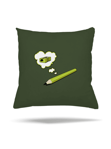 Ceruza és hegyező párna Olive Green
