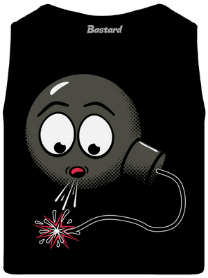 Bomba férfi trikó Black