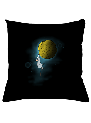 Moon cheese párna Black