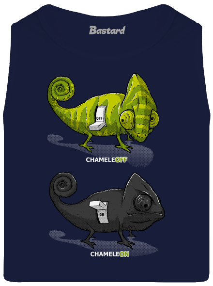 ChameleON ChameleOFF férfi trikó French Navy