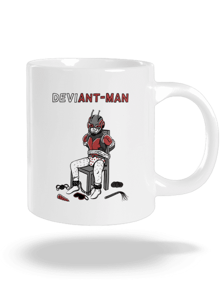 DeviAnt-man nagy bögre White