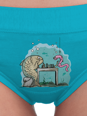 A halat nem lehet kifogni női bugyik Turquoise