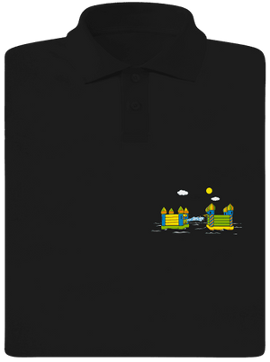 Castle Conquest  férfi pólóingek Black