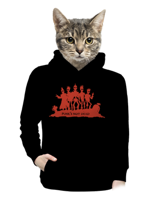 női kenguruzsebes pulóver