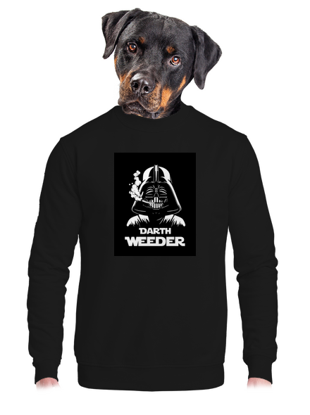 Darth Weeder unisex crewneck Black