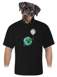 unisex túlméretezett póló