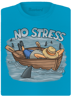 No stress női sportpóló Blue Atol