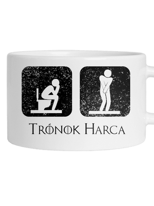 Trónok Harca macaron bögre White
