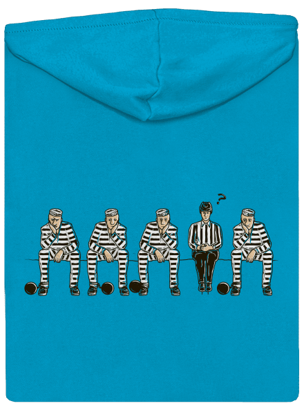 Nem bűnös cipzáras női pulóver Blue Atol