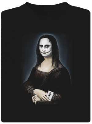 Mona Joker Lisa férfi sportpóló Black